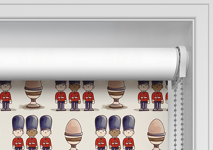 Kings Breakfast, Eggs Kingsmen - Twist&Fit Roller Blind - Image 10